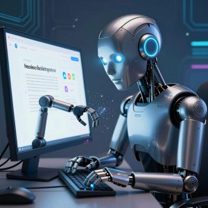 Создание сайта тексты которого правильно написаны с применением ИИ